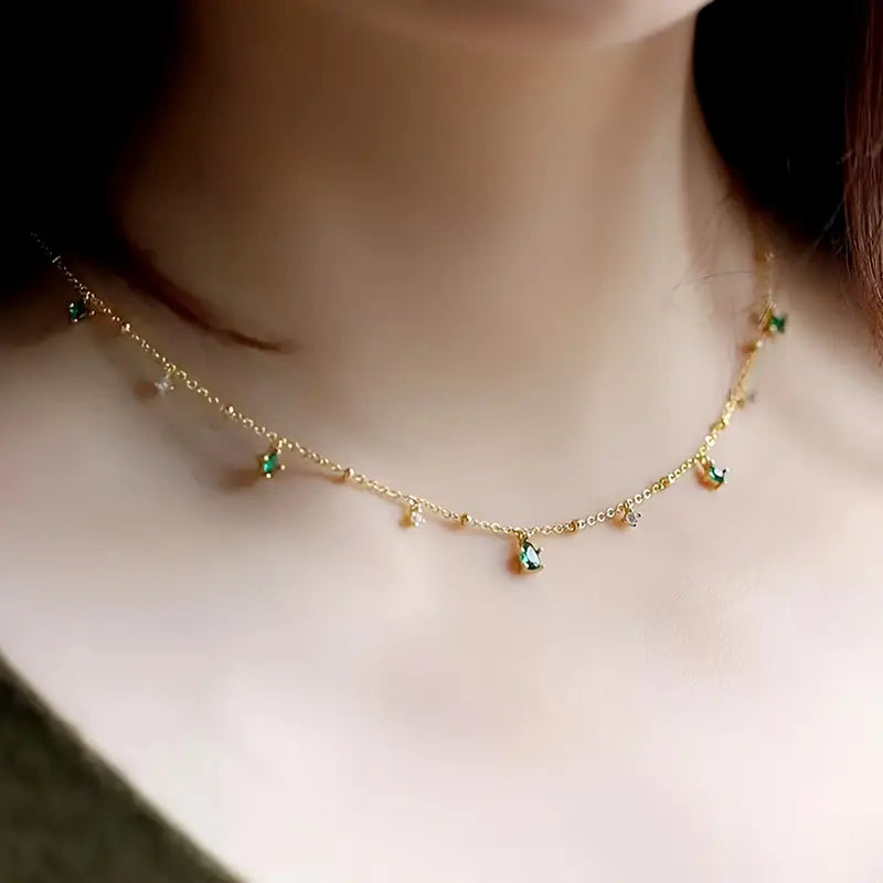 Corinne Delaire Necklace | White Gold