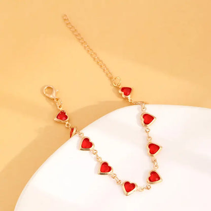 Ophelyra Garnetelle Bracelet | Gold