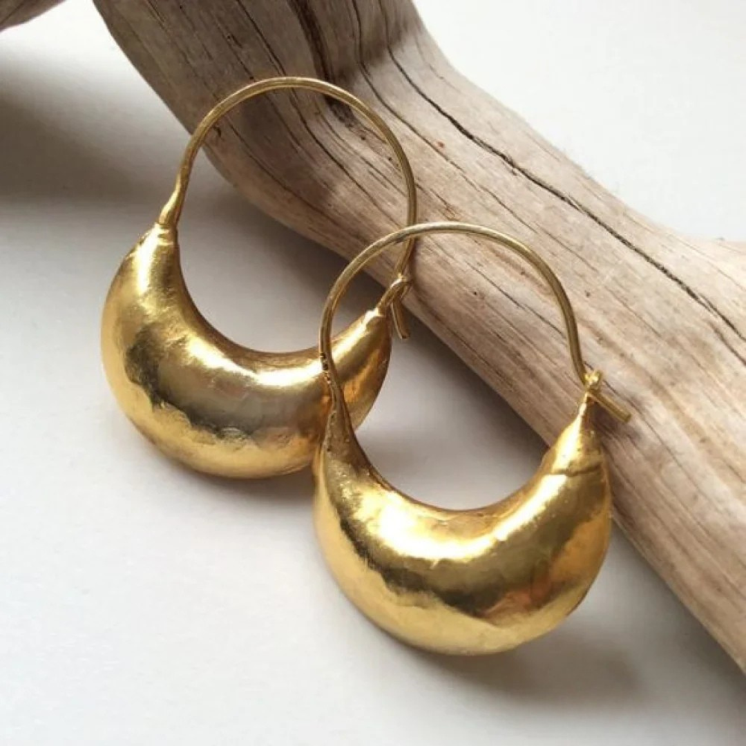 Vintage™ | Gold Basket Earrings