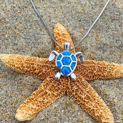 OpalWave™ | Sea Turtle Jewelry Set