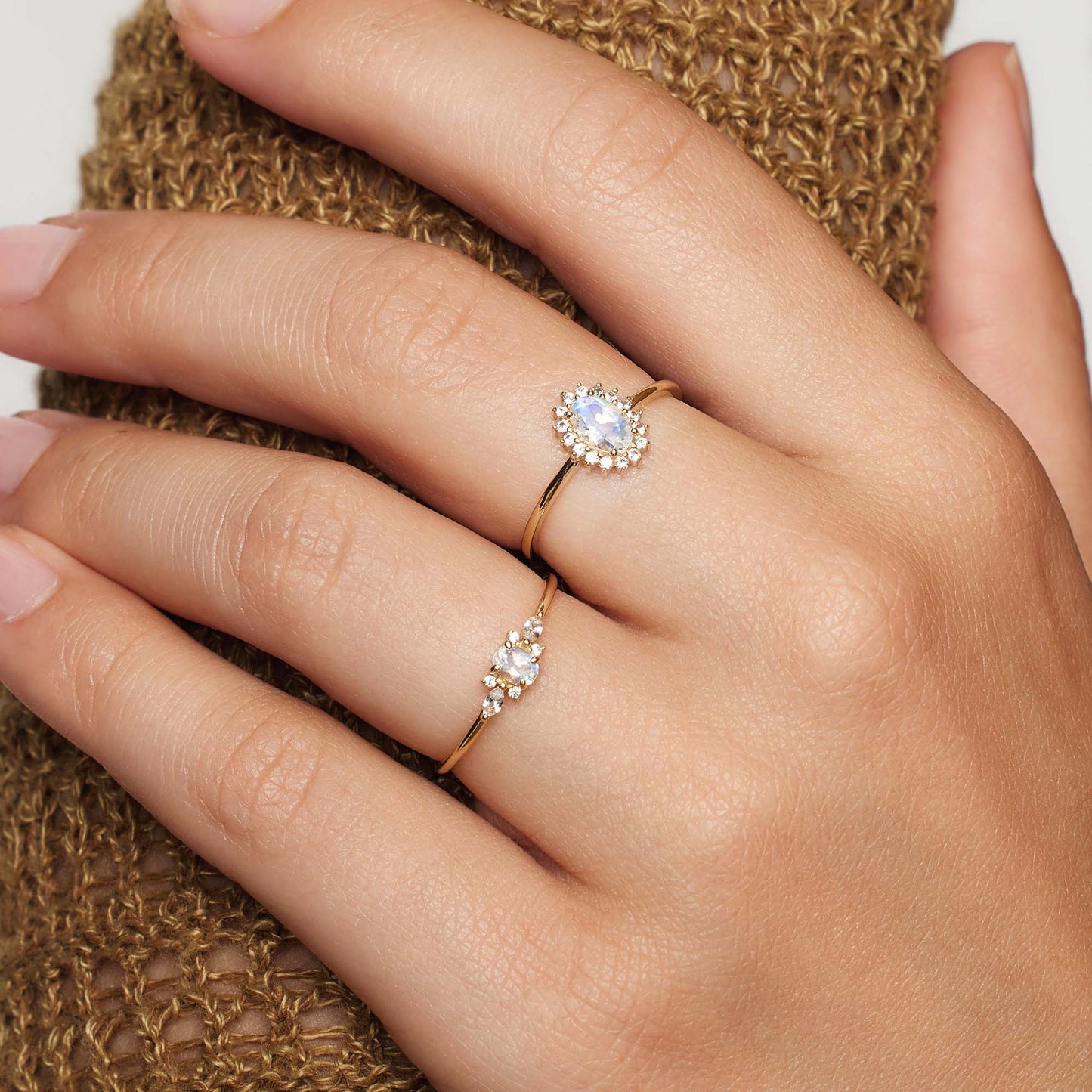 Muse™ | Gold Moonstone Ring