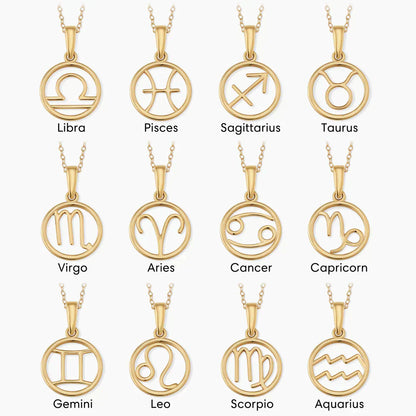 Zodia™ | Gold Zodiac Sign Necklace