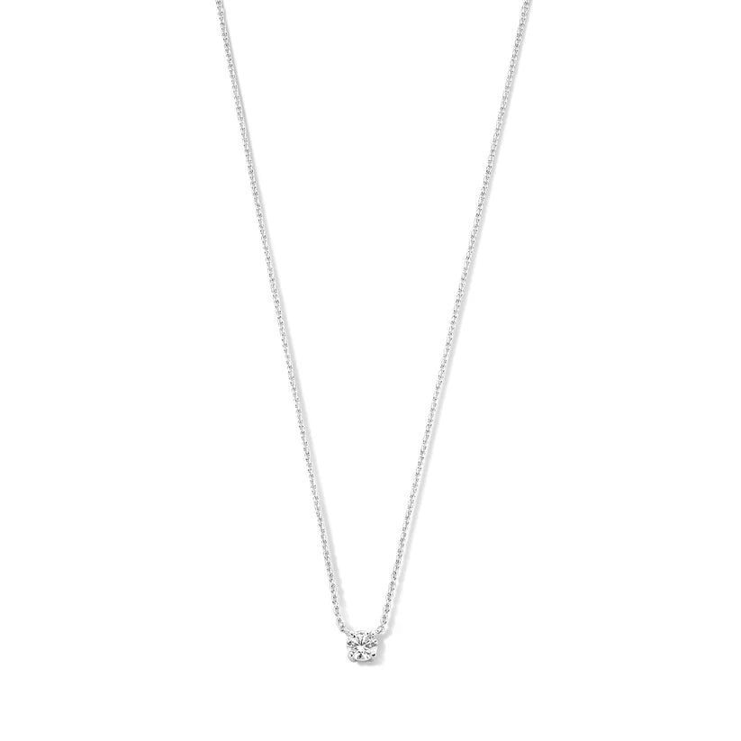 Clea™ | Gold Moissanite Stone Necklace