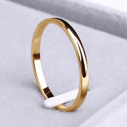 Ava™ | Simple Gold & Silver Ring