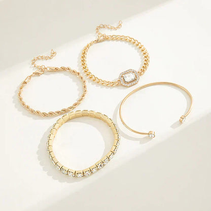 Domitia™ | Gold Calvina Bracelet Set